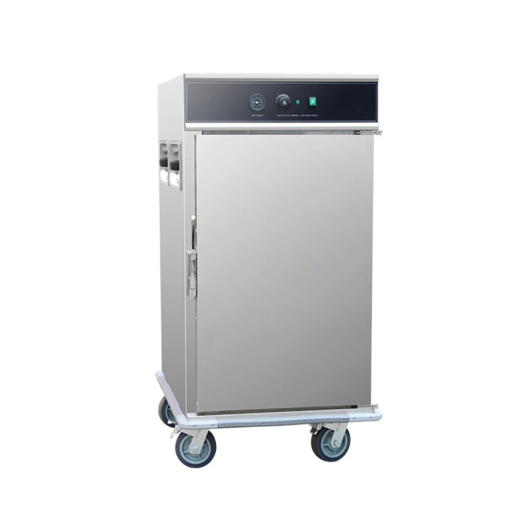 AKD-DBW-1-6 Single-Door 6-Layer Food Warmer Cart(Mechanical Control)