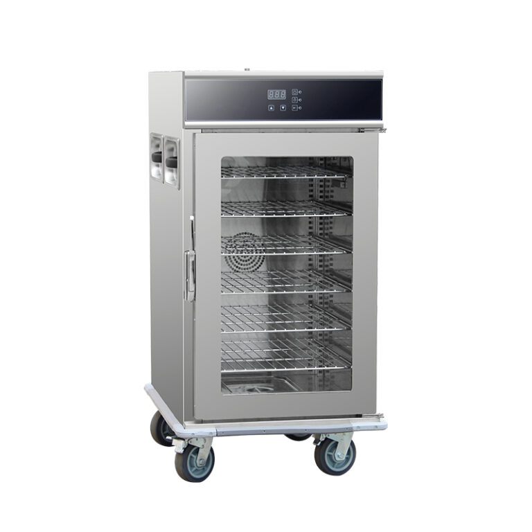 AKD-DBW-1-6D Single-Door 6-Layer Food Warmer Cart(Digital Control)