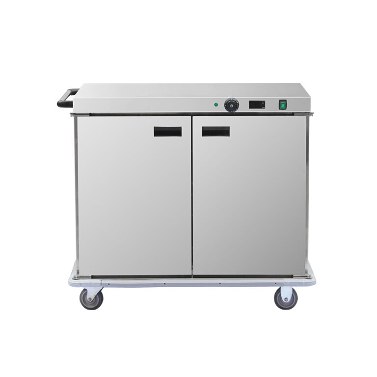 AKD-DBW-2-4 Double-Door 4-Layer Food Warmer Cart(Mechanical Control)
