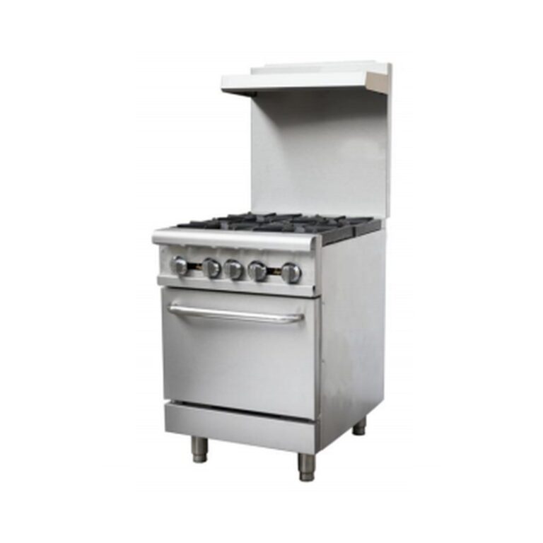 RB24-S 24″ Gas Combination Range (24“ hotplate + 1 oven)