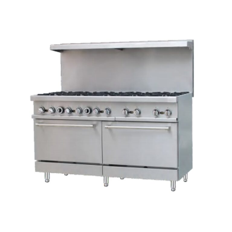 RB50-S 60″ Gas Combination Range (60″ hotplate + 2 Ovens)