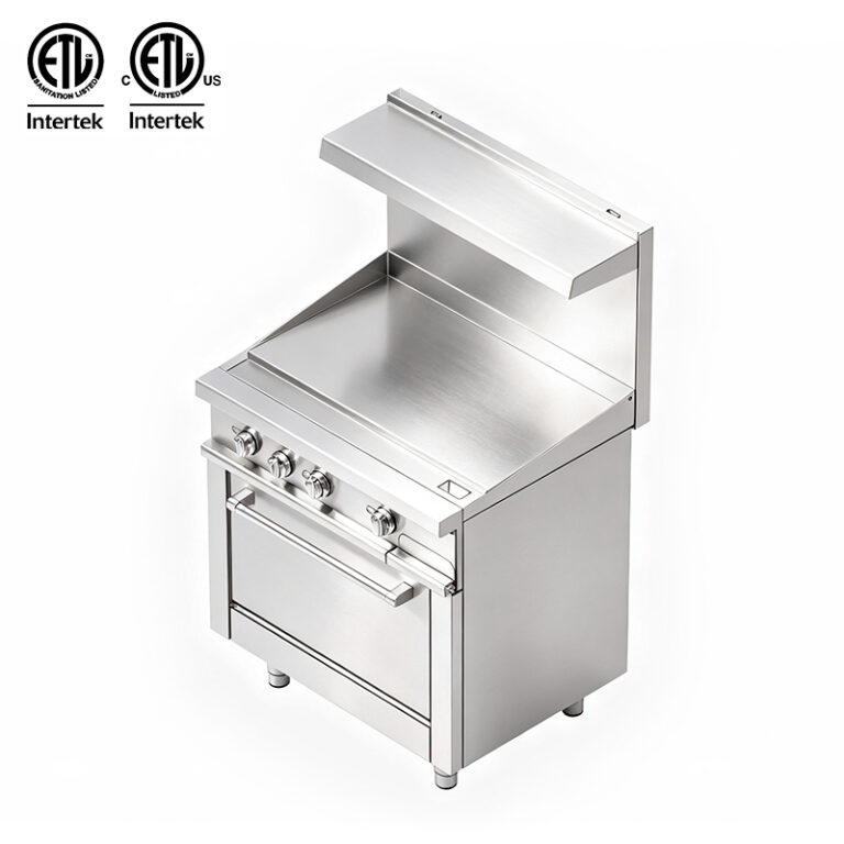 RG36-S 36″ Gas Combination Range (36″ griddle + 1 oven)